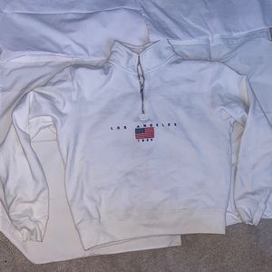 Brandy Melville Los Angeles Quarter Zip